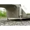 Remorque porte-engin en acier à 2 lignes d'essieux LESU LS-A0005