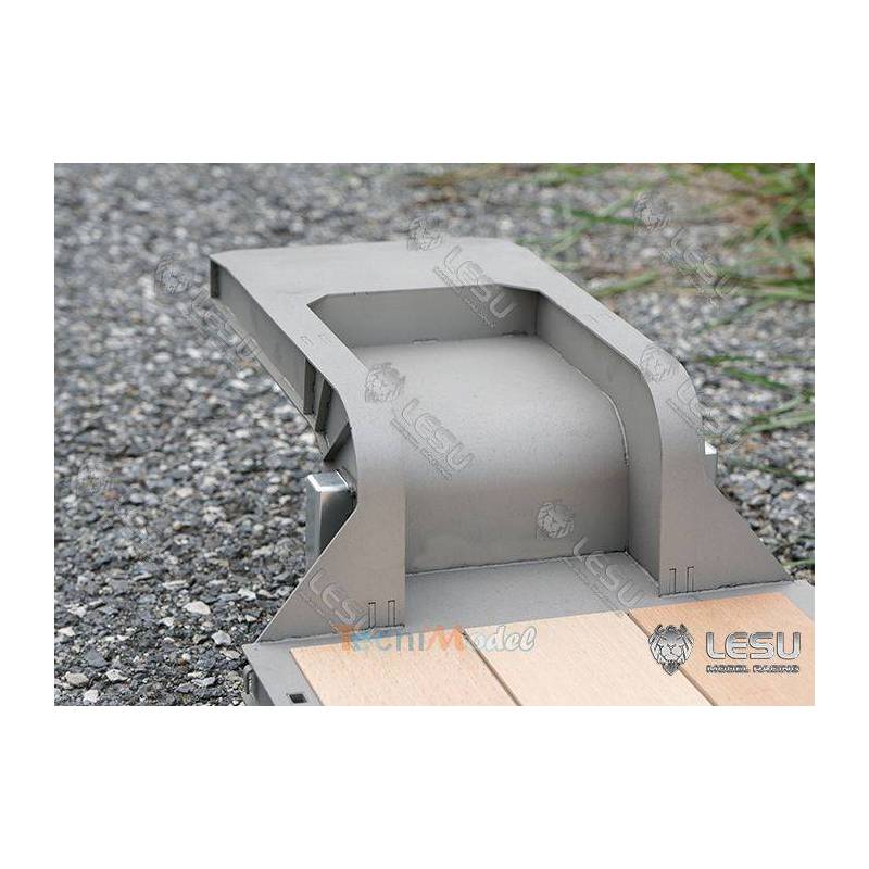 2 axles steel trailer LESU LS-A0005