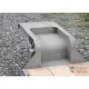 Remorque porte-engin en acier à 2 lignes d'essieux LESU LS-A0005
