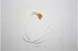2 Yellow Ø3mm 6v/50mA miniature bulbs