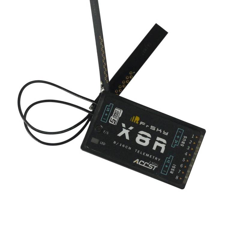 Combo Pack Fr-sky Taranis X9 Lite ACCESS ACCST Radio White + X8R Receiver + Batteries + Charger