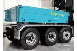 Paire de garde-boues arrière métal LESU LS20160901-A-6 pour camions radiocommandés 1/14