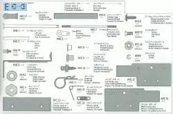 Metal parts bag E for Volvo Tamiya