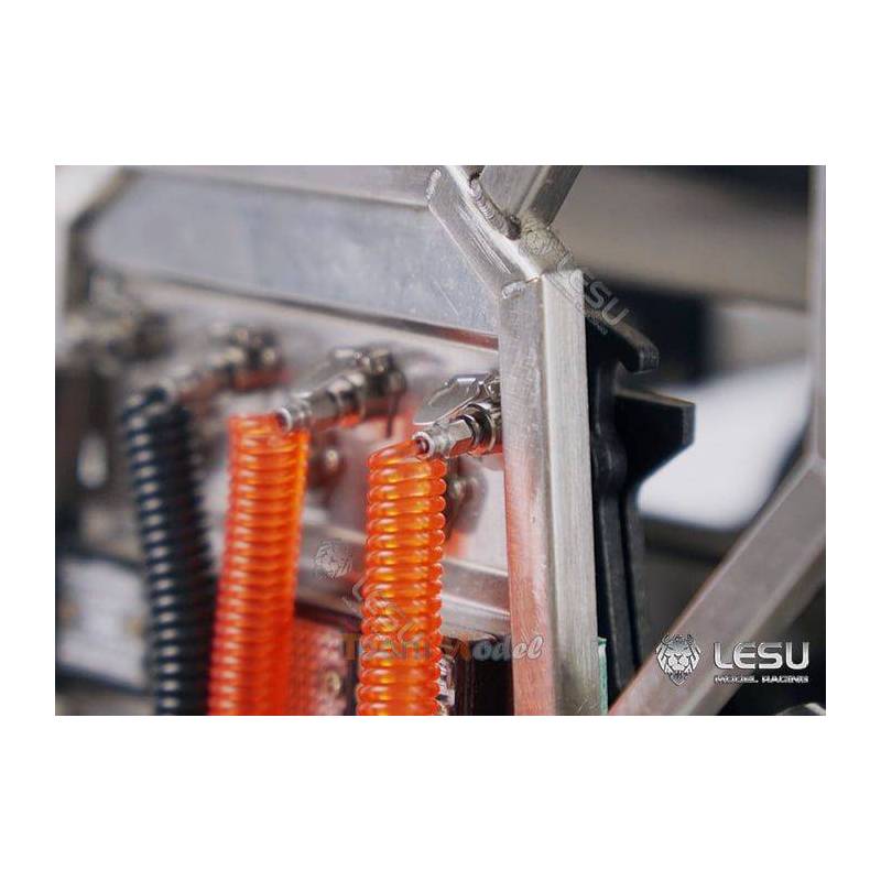 Paire de tuyaux d'air factices pour camions rc 1/14