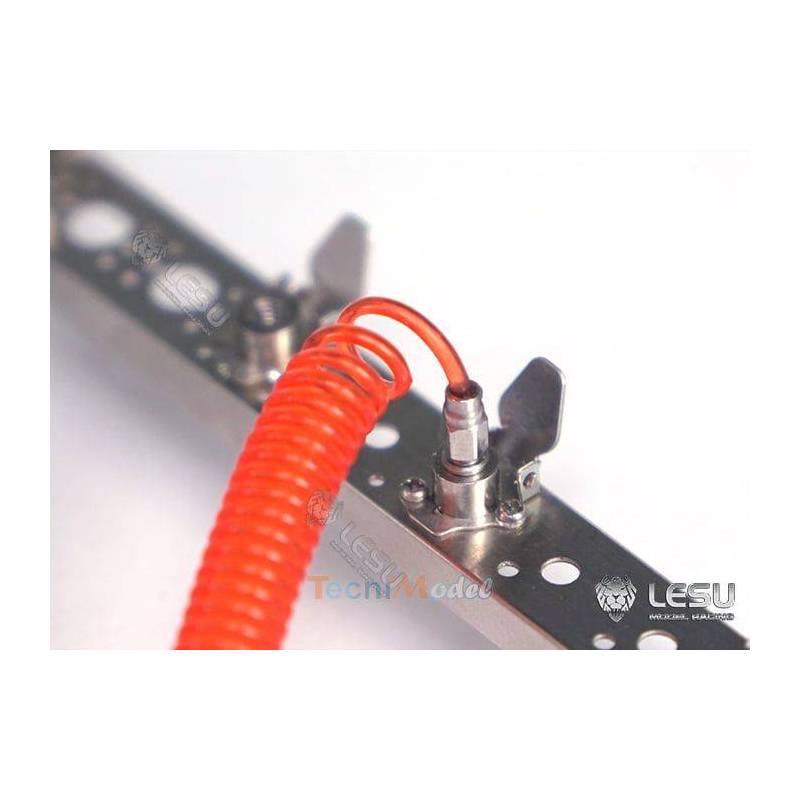Paire de tuyaux d'air factices pour camions rc 1/14