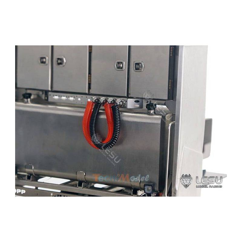 Paire de tuyaux d'air factices pour camions rc 1/14