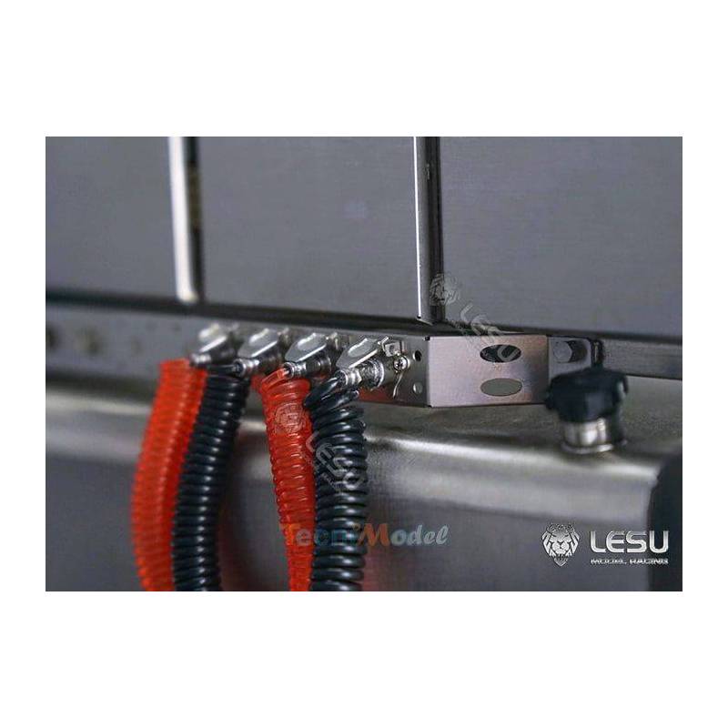 Paire de tuyaux d'air factices pour camions rc 1/14