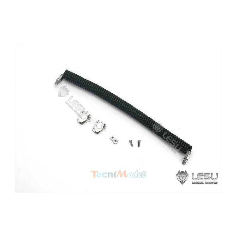 Paire de tuyaux d'air factices pour camions rc 1/14
