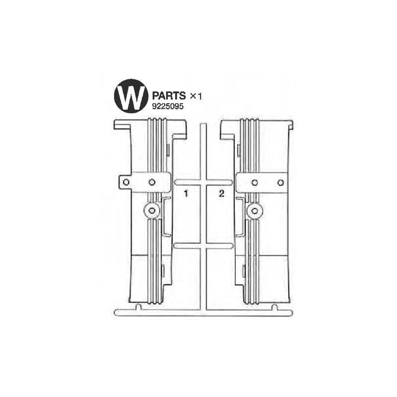 W Parts front mudguard Scania 56318