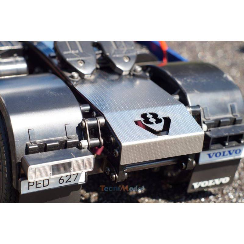 V8 Chassis Cover for Scania 4x2 and 6x4 TAMIYA 1/14 - Scale-Parts SP-01-04-009