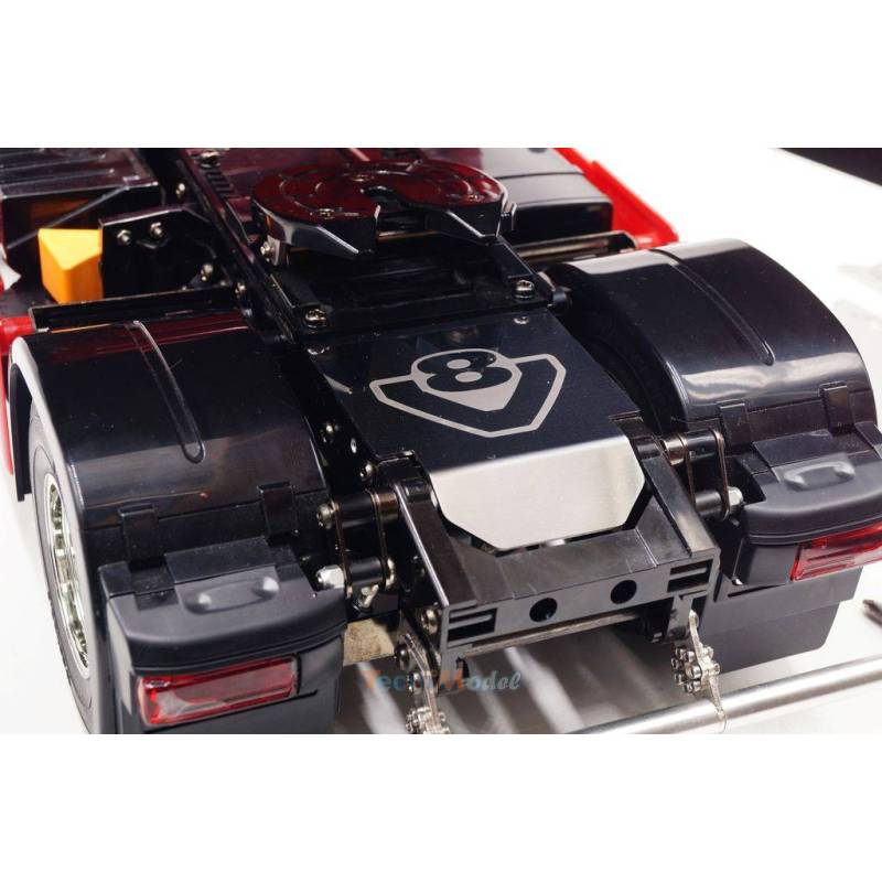 Couvre Châssis arrière pour Scania 4x2 6x4 (Motif V8)