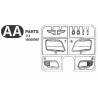 Grappe AA pour MAN TAMIYA 56325