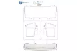 Grappe T Pare-brise Mercedes Tamiya 56305