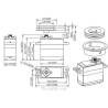 Windforce 2207HV 24kg.cm Sail Servo