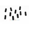 10 Entretoise nylon noir femelle/femelle M3x15 (10ps) de A2PRO