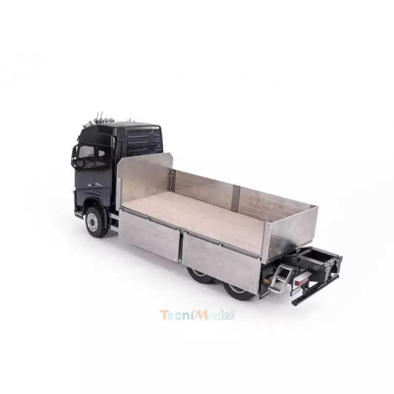 Plateau à ridelles en métal court, pour camion rc porteur 3 essieux 1/14