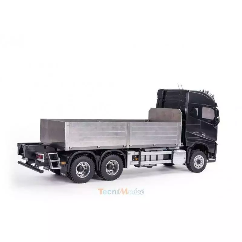 Plateau à ridelles en métal court, pour camion rc porteur 3 essieux 1/14