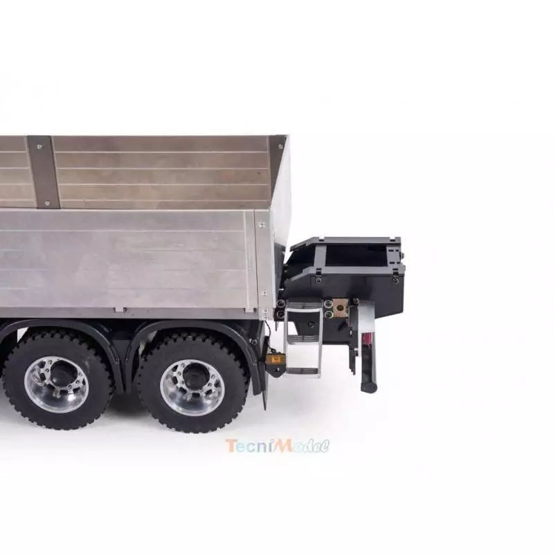 Plateau à ridelles en métal court, pour camion rc porteur 3 essieux 1/14