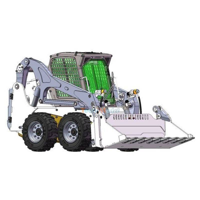 RC 1/14 Mini Wheel loader Aoue-LT5H by LESU