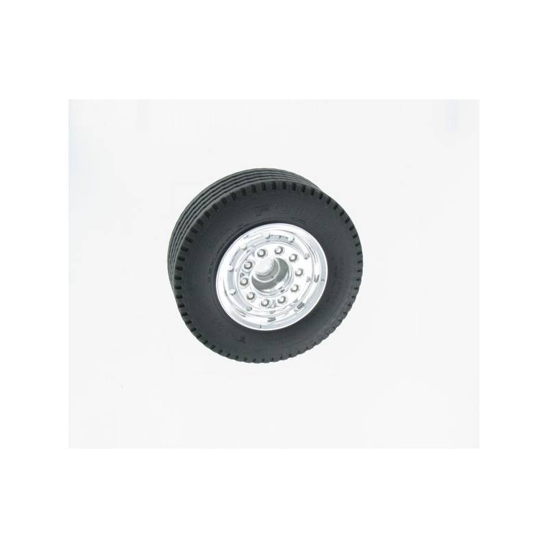 2 Jantes larges chromées - CARSON 500907061