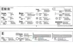 Tamiya E Metal Parts Bag for Volvo Tow Truck