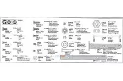 Sachet de pièces G pour Volvo Dépanneuse TAMIYA 9403815