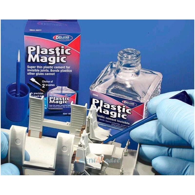 Colle pour plastiques "Plastic Magic" 40ml - KRICK 44117 - DELUXE Materials AD77