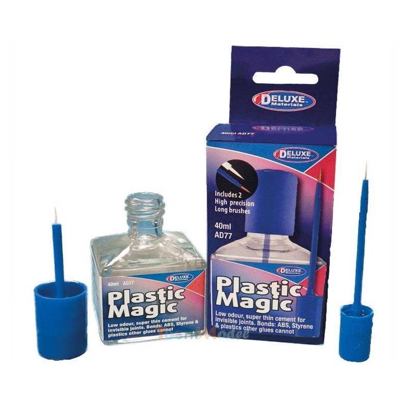 Colle pour plastiques "Plastic Magic" 40ml - KRICK 44117 - DELUXE Materials AD77