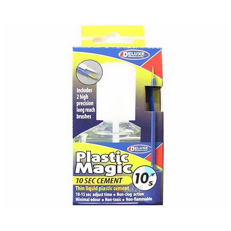 Colle 10sec pour plastiques "Plastic Magic" 40ml - KRICK 44119 - DELUXE Materials AD83