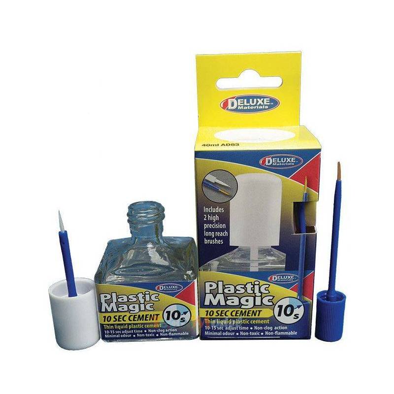 Colle 10sec pour plastiques "Plastic Magic" 40ml - KRICK 44119 - DELUXE Materials AD83