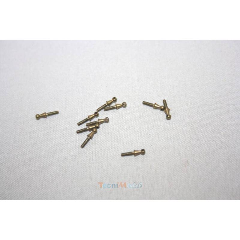 10 Ø1mm high die grommets 4.5mm