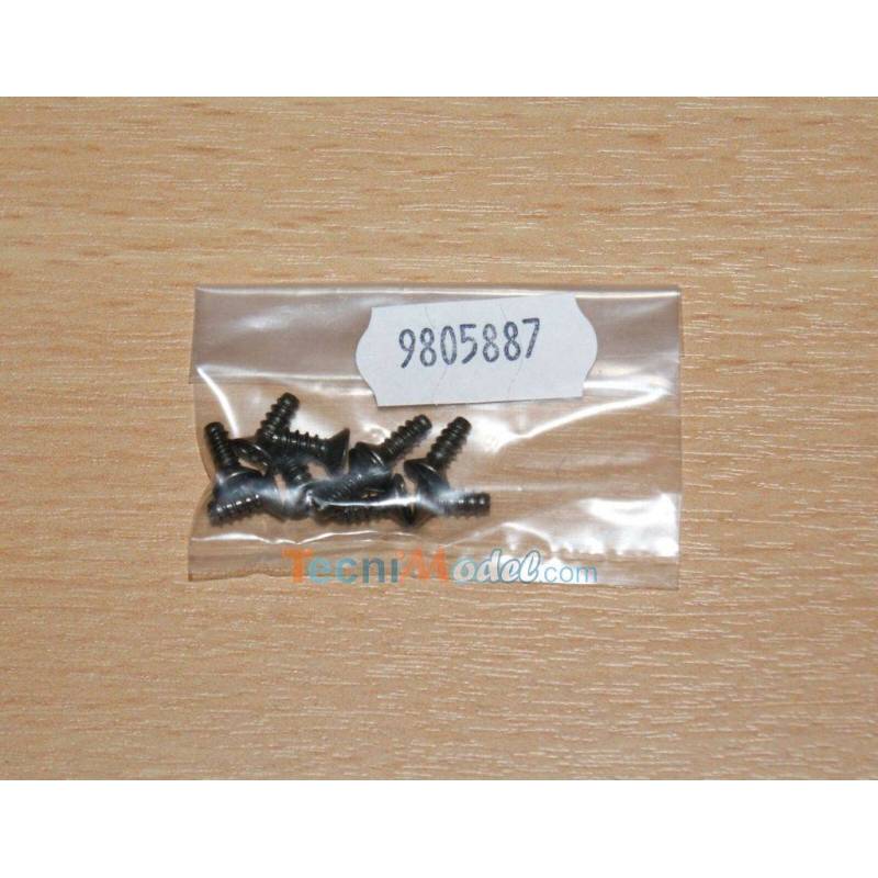 Vis tête fraisée 3x8mm pour plastique Tamiya 9805887