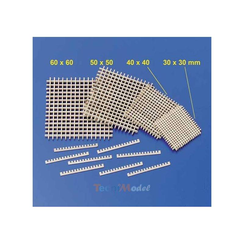 Kit de caillebotis en bois 50x50mm KRICK 60845
