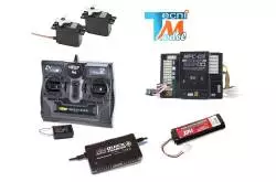 Combo Pack with Carson 6ch. Radio and Tamiya MFC-03 Unit for 1/14 trucks
