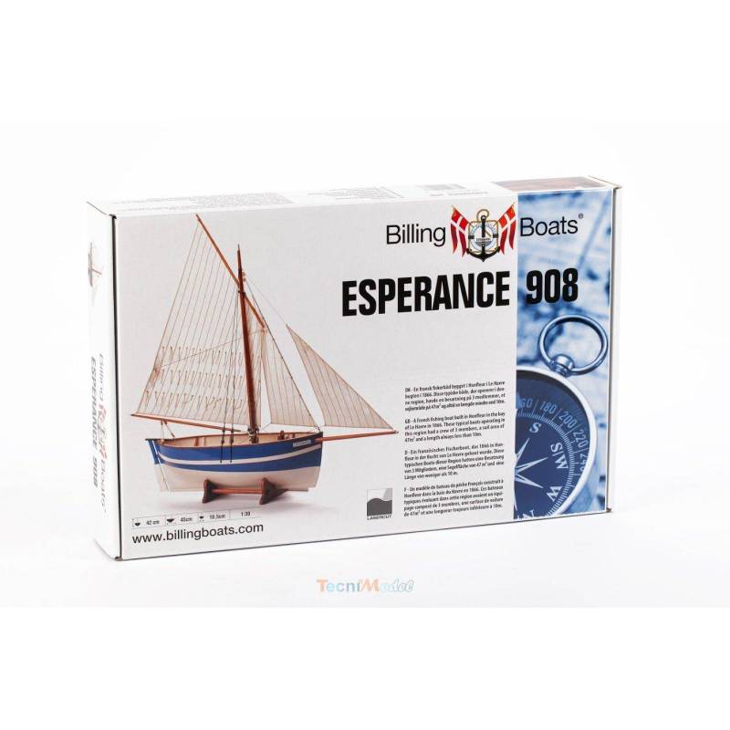 L'Espérance fishing boat 1/30 kit by BILLING BOATS
