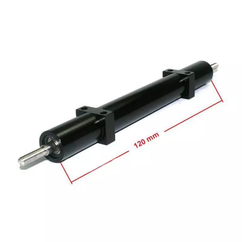 Essieu de remorque US Tamiya en alu 120mm - LESU Q-9041-120
