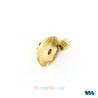 Brass bevel gear set 15t/45t, module M0.5 - VEROMA 237280