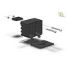 Side box with support for trucks and trailers