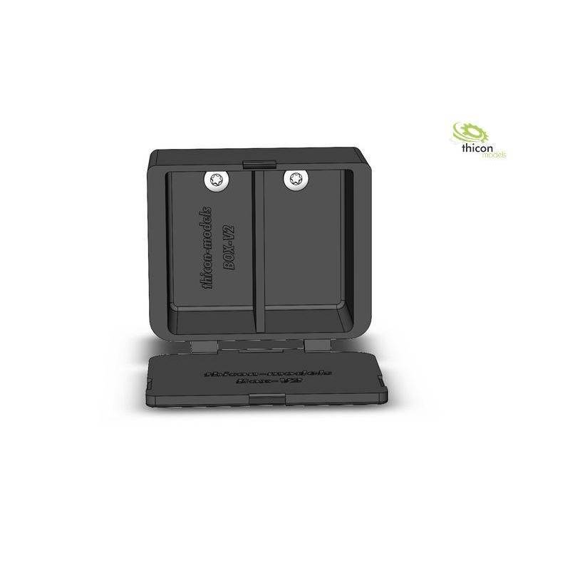 Side box with support for trucks and trailers