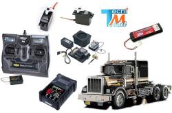 Pack complet King Hauler "Black Edition" Tamiya