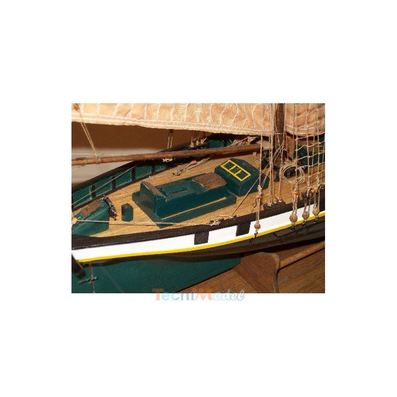 RECOUVRANCE Schooner 1/50 Wooden kit by Soclaine GR1600