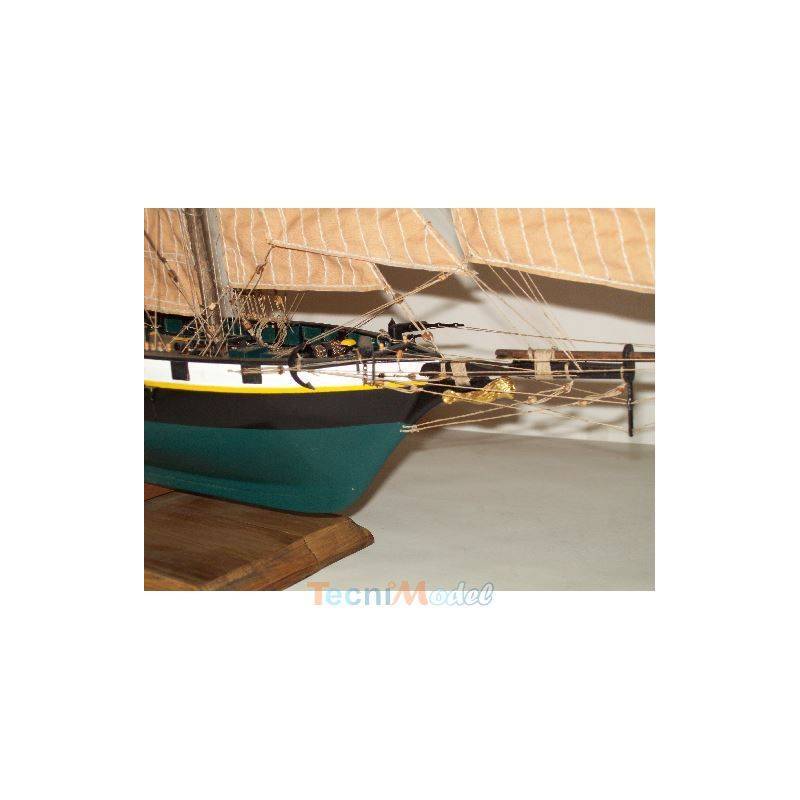 RECOUVRANCE Schooner 1/50 Wooden kit by Soclaine GR1600