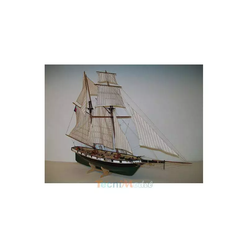 RECOUVRANCE Schooner 1/50 Wooden kit by Soclaine GR1600