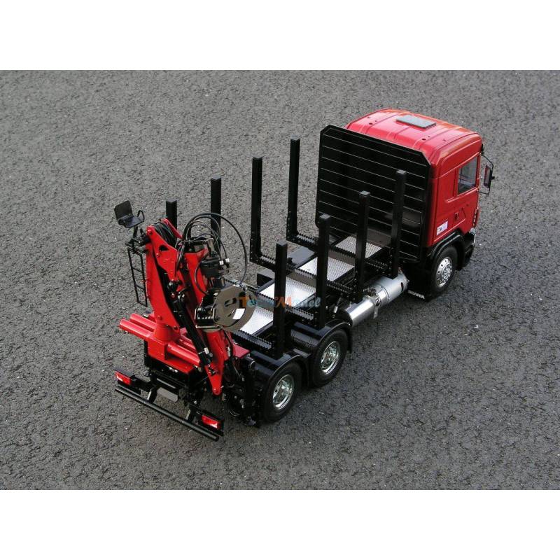 Grue forestière Leimbach 09408T pour camions rc Tamiya (sauf FH-16)