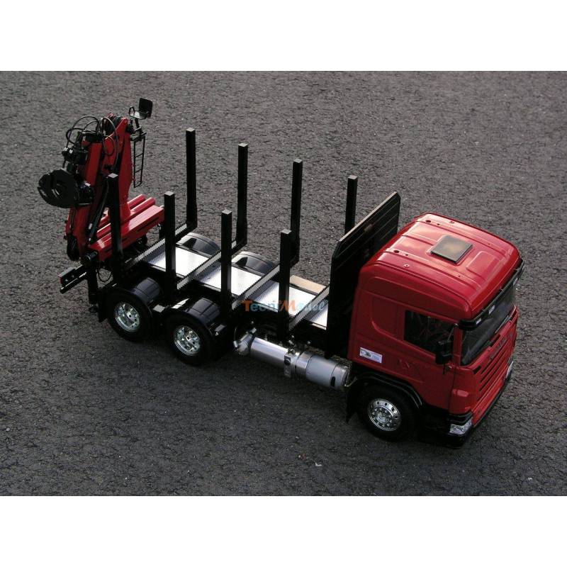Grue forestière Leimbach 09408T pour camions rc Tamiya (sauf FH-16)