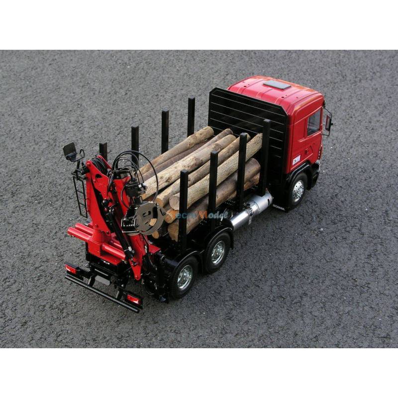 Grue forestière Leimbach 09408T pour camions rc Tamiya (sauf FH-16)