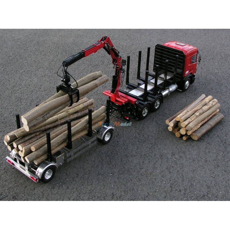 Grue forestière Leimbach 09408T pour camions rc Tamiya (sauf FH-16)