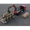Grue forestière Leimbach 09408T pour camions rc Tamiya (sauf FH-16)