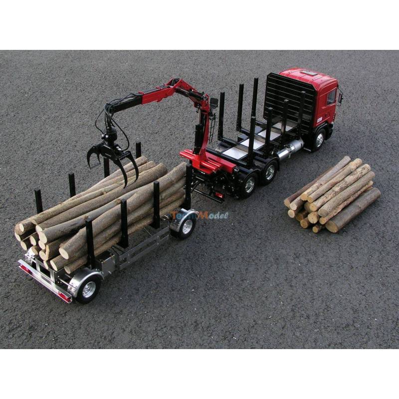 Grue forestière Leimbach 09408T pour camions rc Tamiya (sauf FH-16)