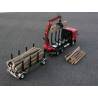Grue forestière Leimbach 09408T pour camions rc Tamiya (sauf FH-16)